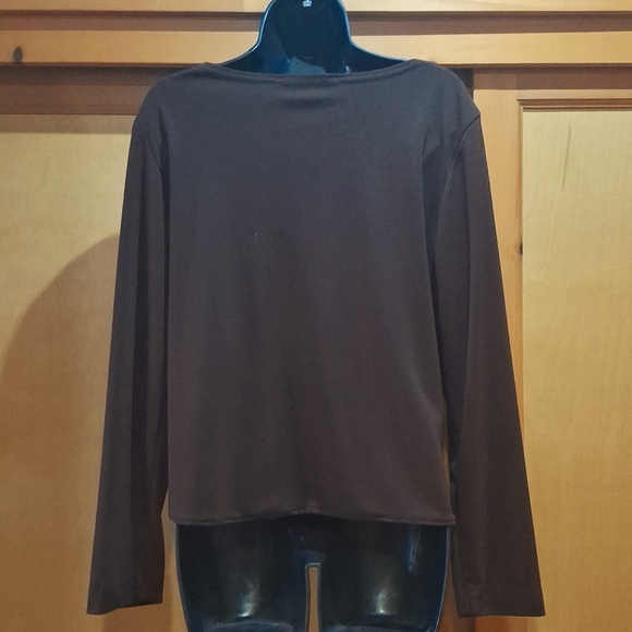 Ronni Nicole Pull Over Top Size L - Picture 2 of 3